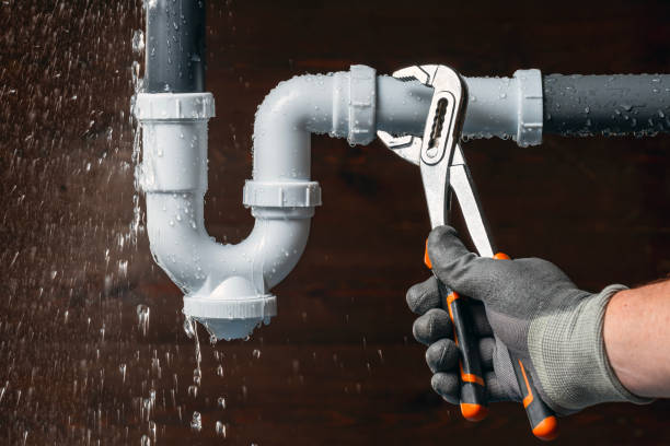 Professional Sewer Line Repair technician working in Cliff Island, ME